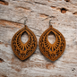 Wooden Gypsy Earring