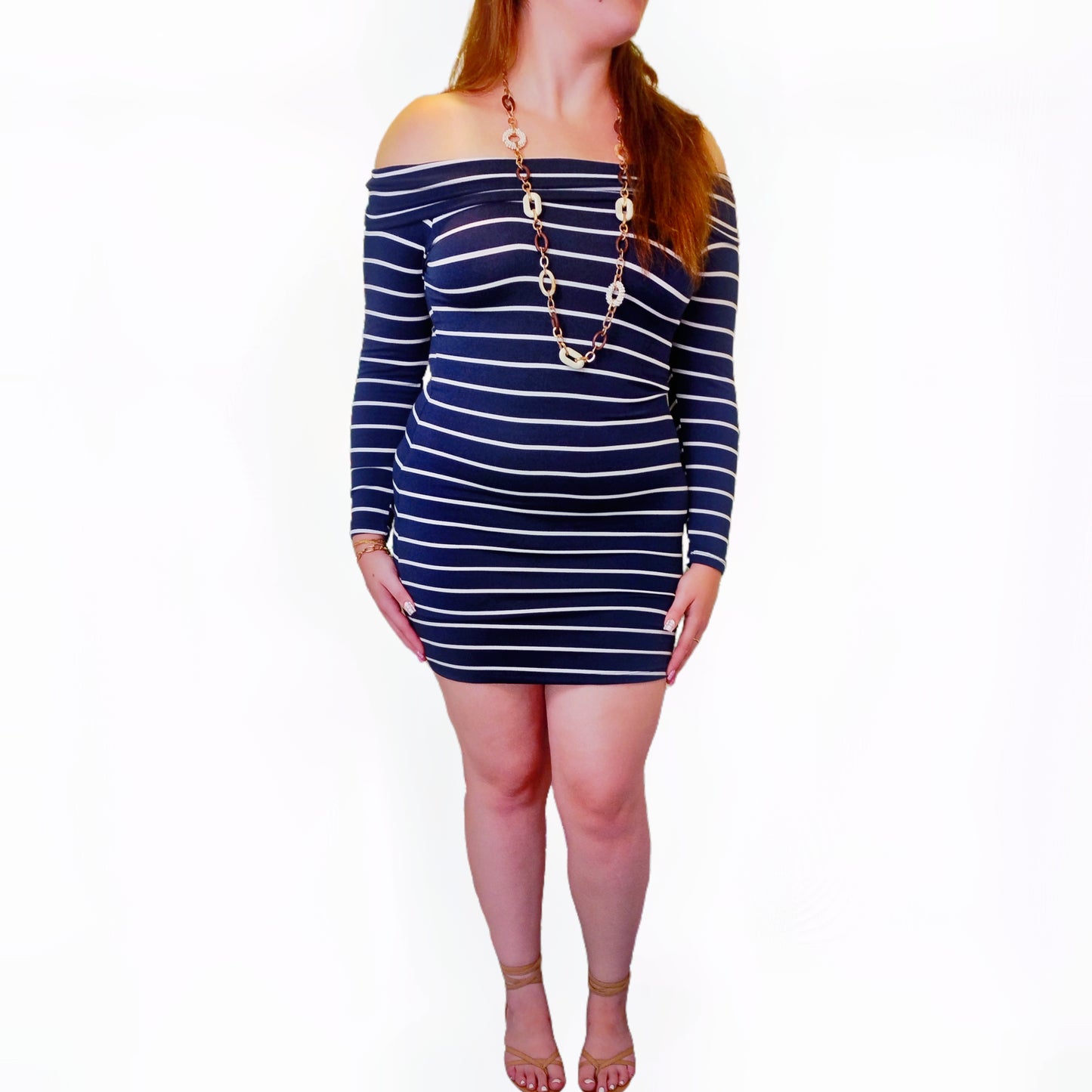 Sailor's Dream Bodycon Dress